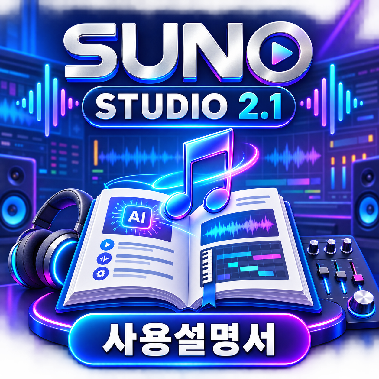 수노 스튜디오 2.1 사용설명서 수정본 v1.2